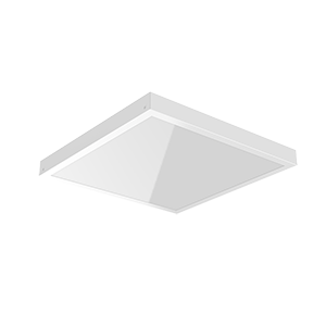 Светодиодный светильник VARTON E070 2.0 накладной для образовательных учреждений 35 Вт 4000 K 595х595х50 мм с равномерной засветкой с рассеивателем опал